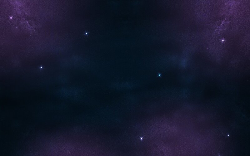 purple starry night sky