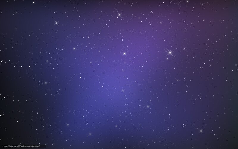 purple starry night sky