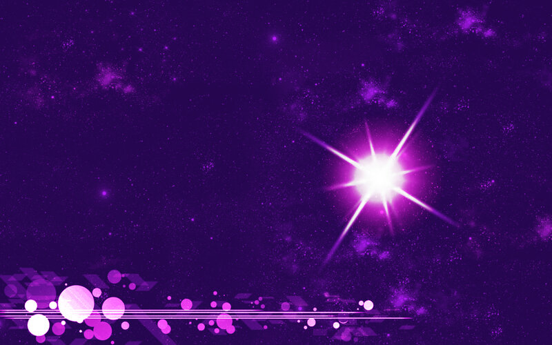 purple starry space background