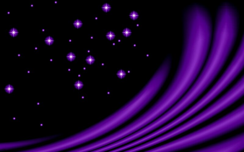 purple stars and waves