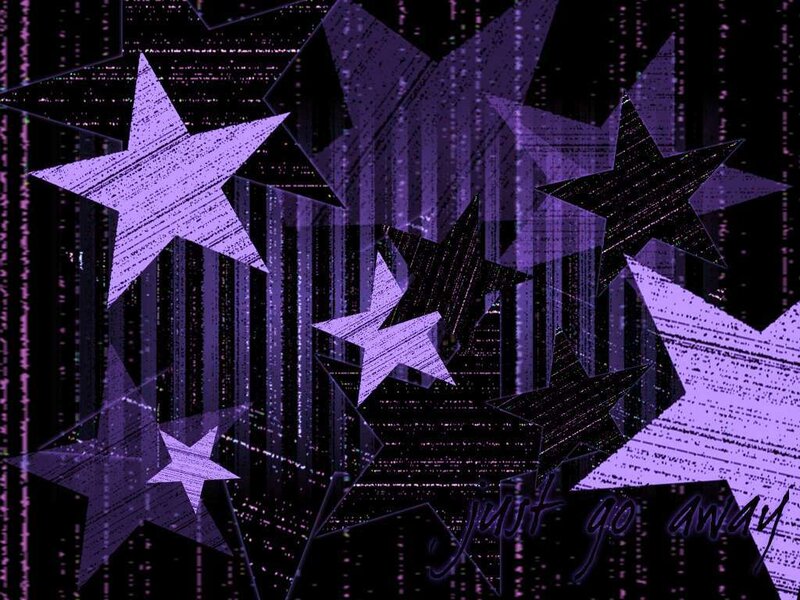 purple stars digital background