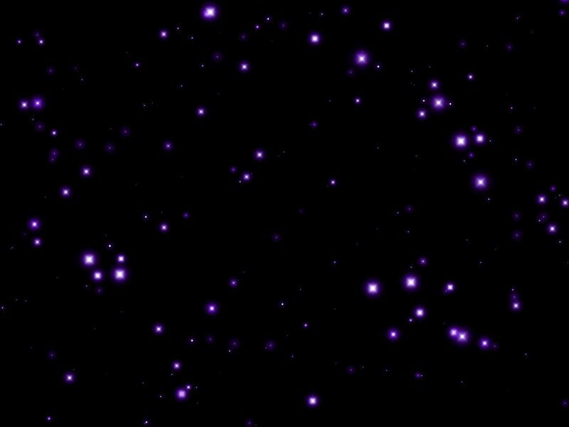 Purple Stars in Space — Serene