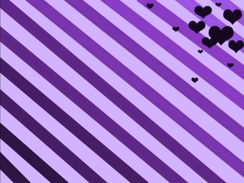 purple striped hearts background