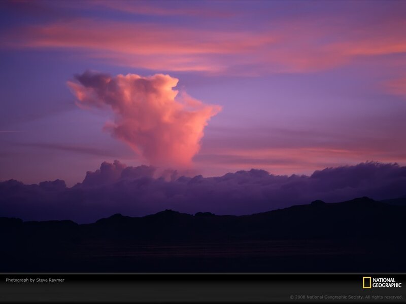 Purple Sunset Clouds