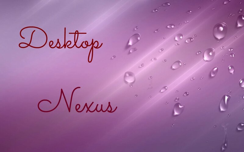 Purple Surface with Water Droplets — Calm