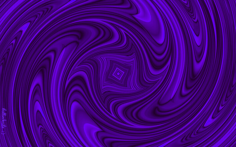 Purple Swirl Pattern — Hypnotic