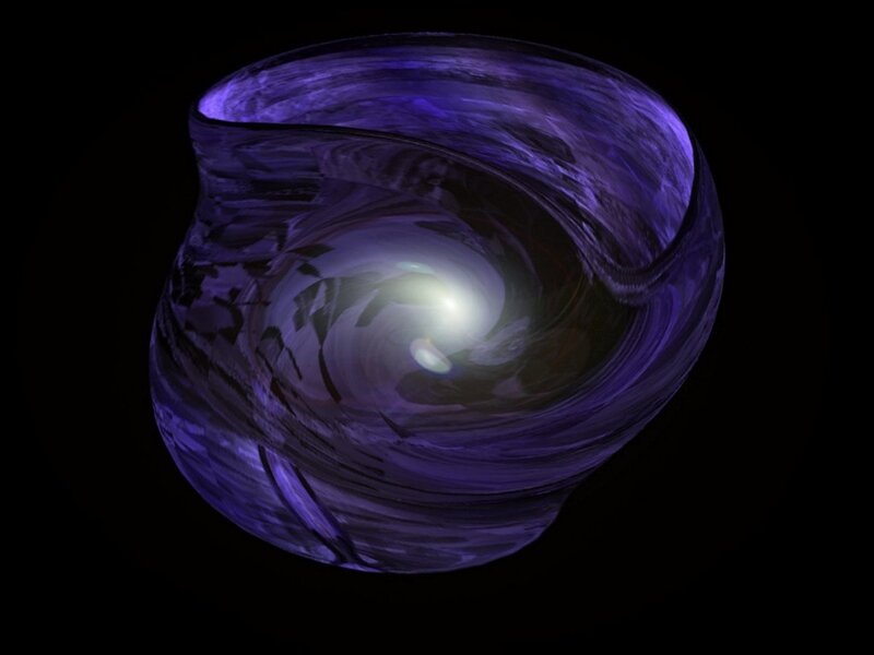 purple swirling vortex