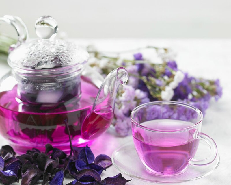 Purple Tea Set — Serene