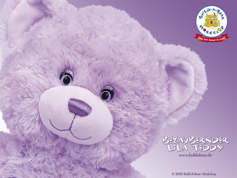 Purple Teddy Bear