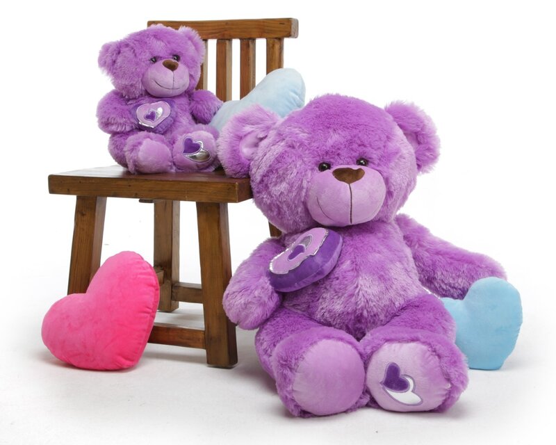 Purple Teddy Bears