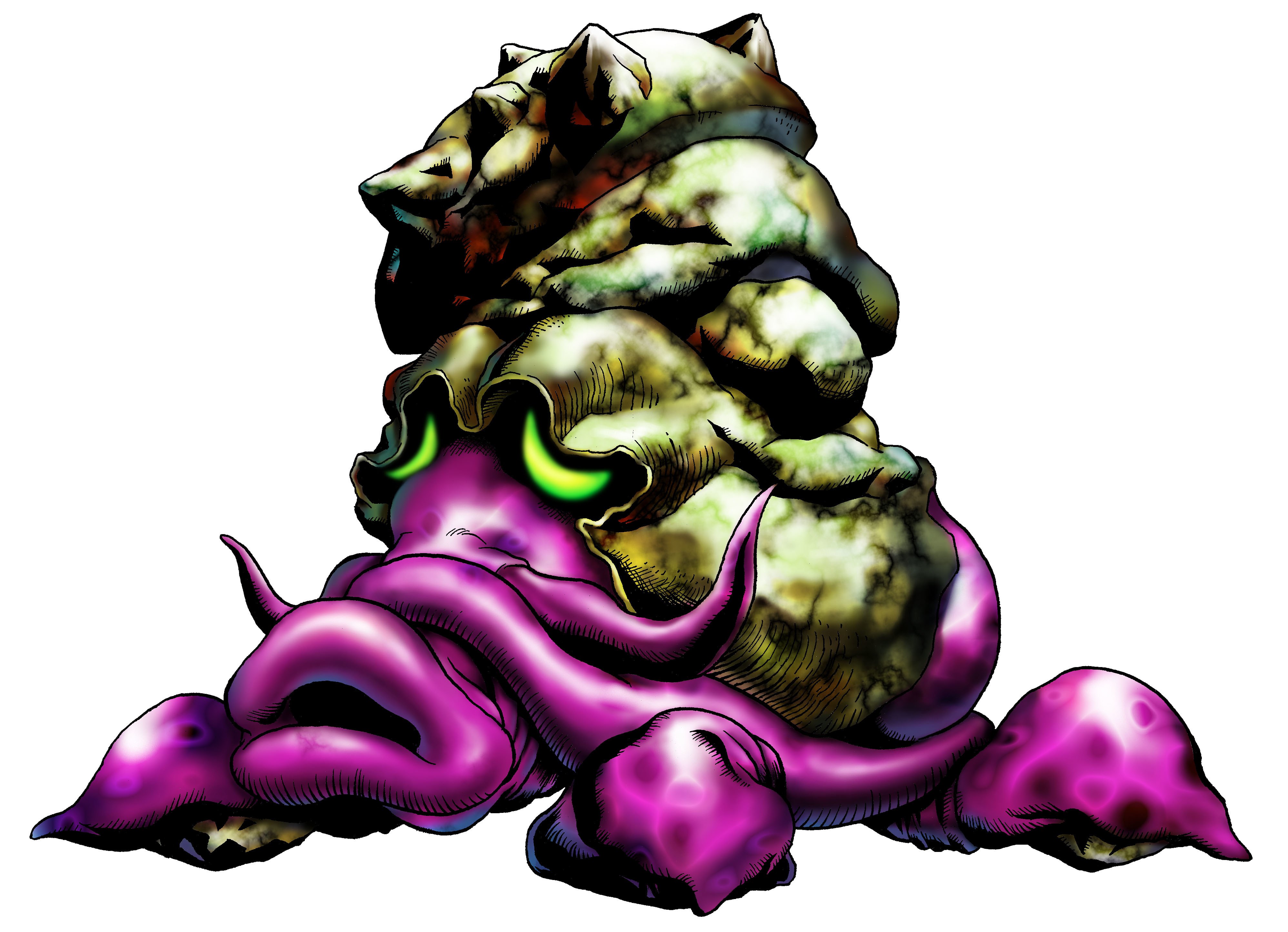 purple tentacled monster