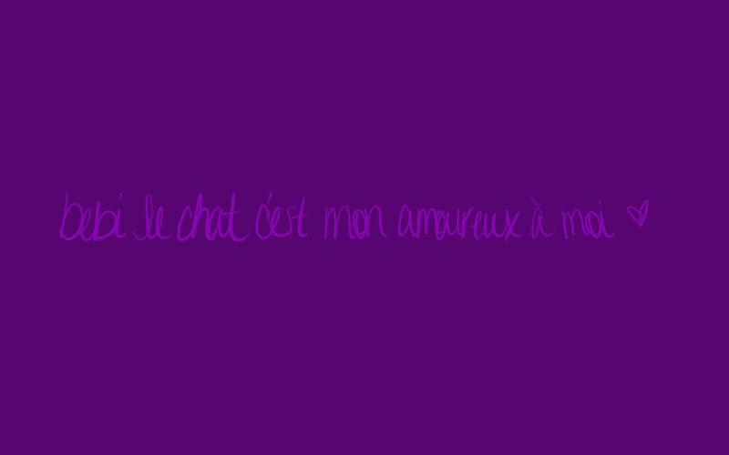 purple text on purple background