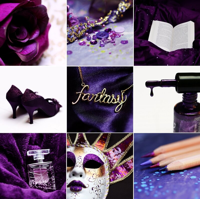 Purple-themed Collage — Purple, Luxurious
