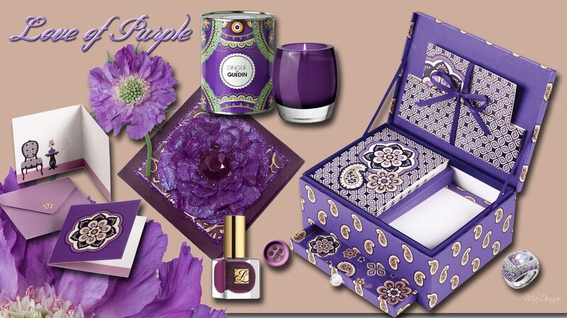 Purple-themed Gift Set