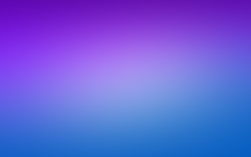 Purple to Blue Gradient — Calm, Abstract