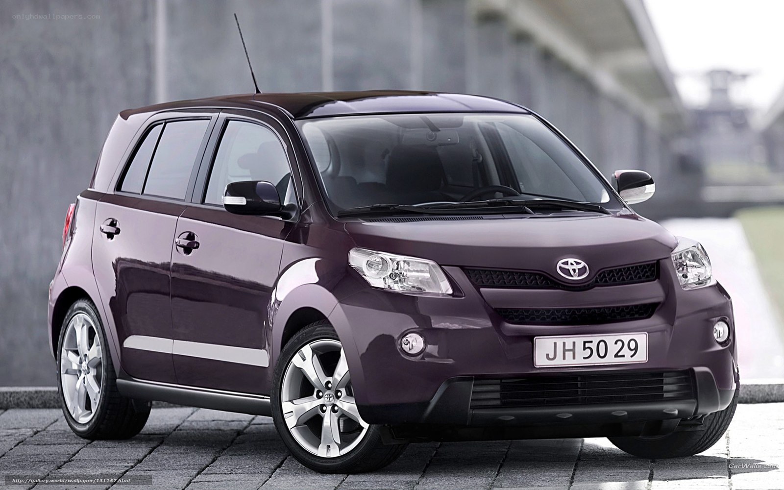 Purple Toyota Urban SUV