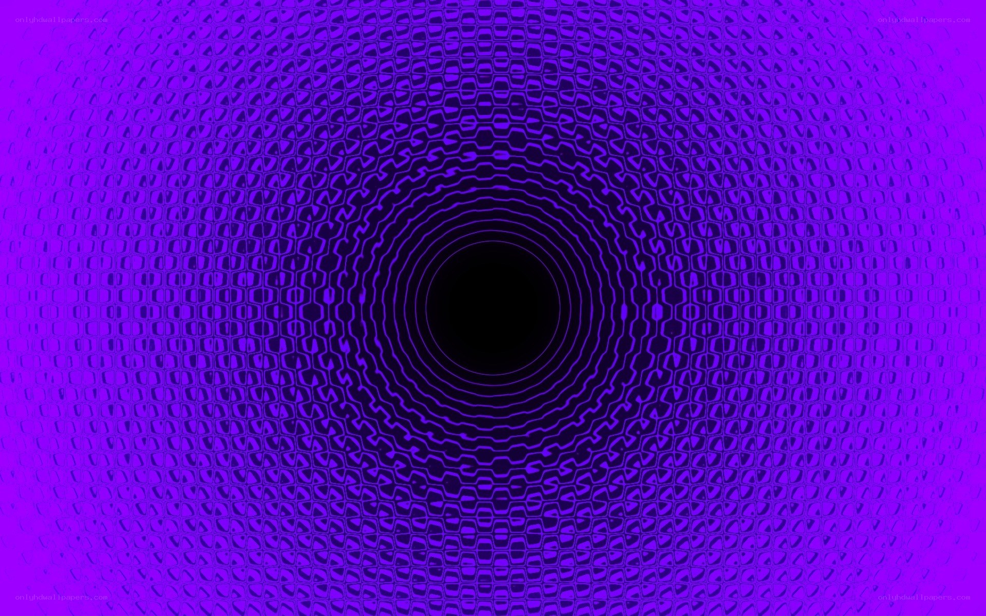 purple tunnel pattern