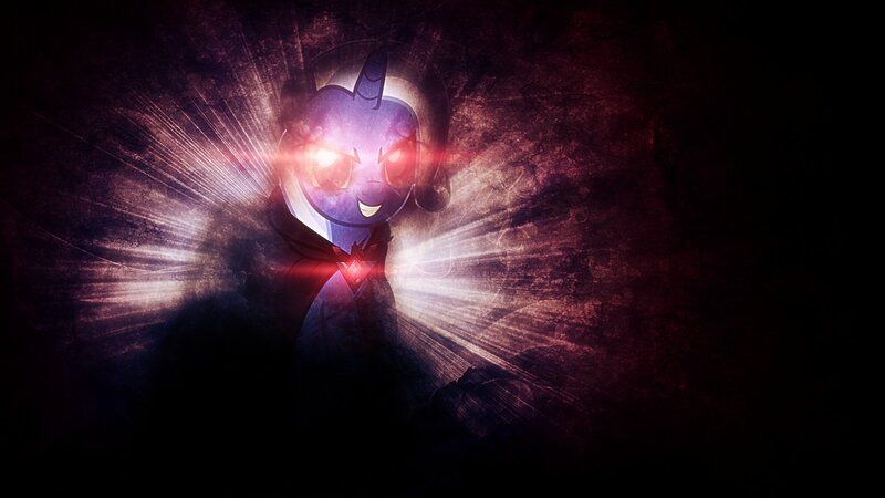 Purple Unicorn Character — Dramatic