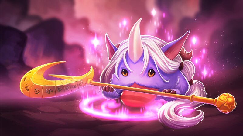 Purple Unicorn Creature