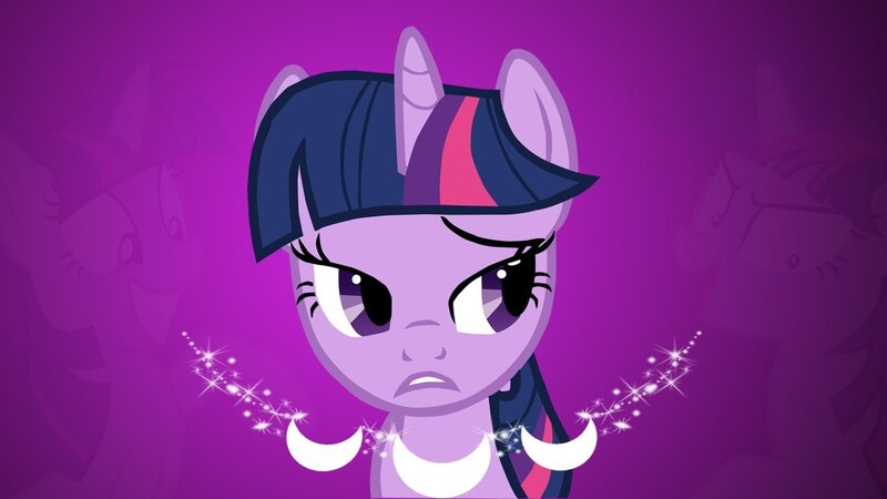 Purple Unicorn Pony — Determined