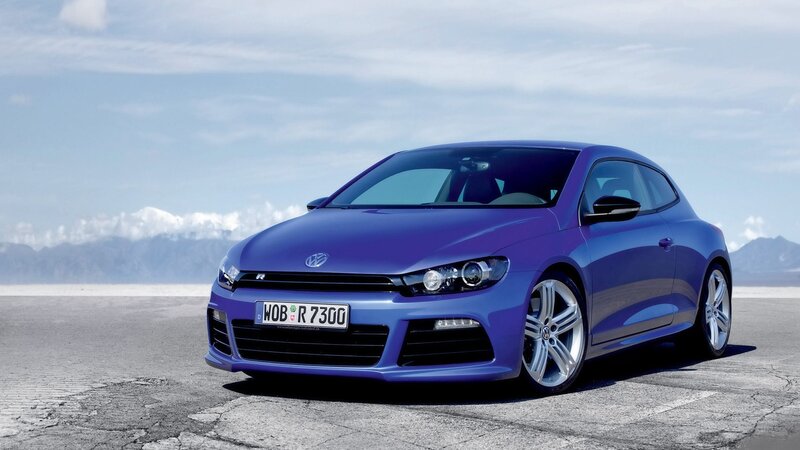 Purple Volkswagen Scirocco