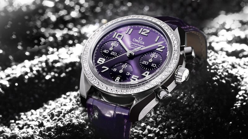 Purple Watch on Gravel — Dramatic
