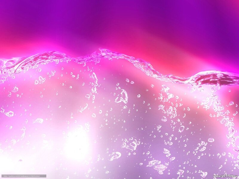 purple water bubbles