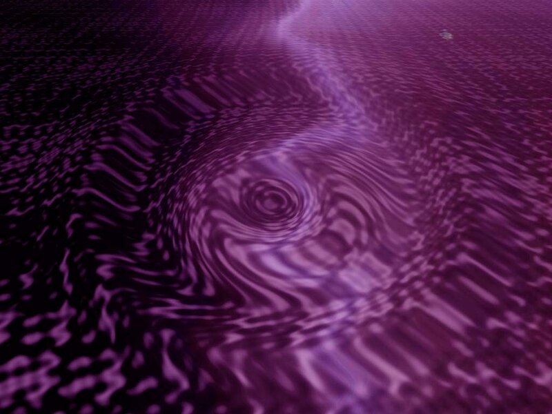 purple water ripple effect