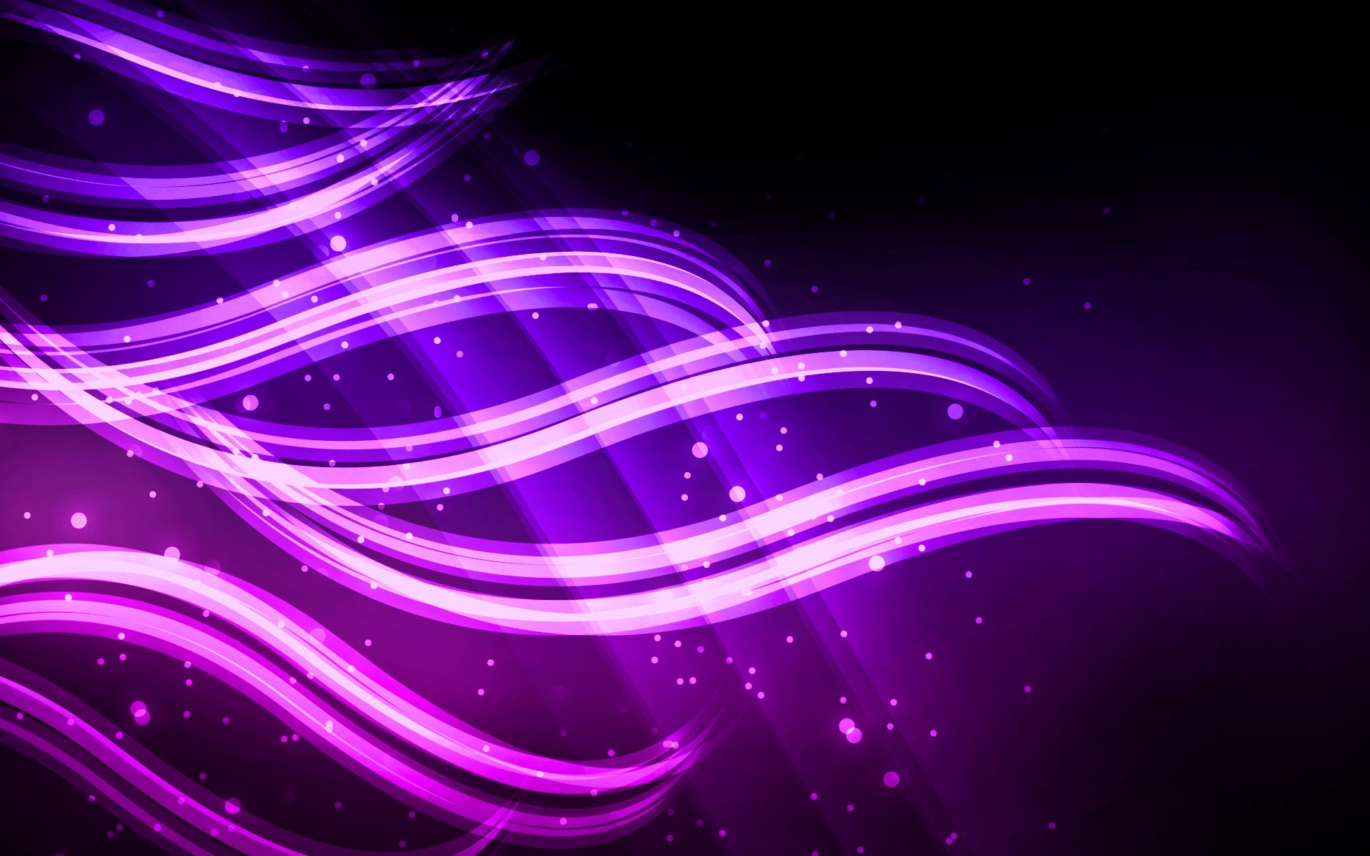 purple wave abstract background