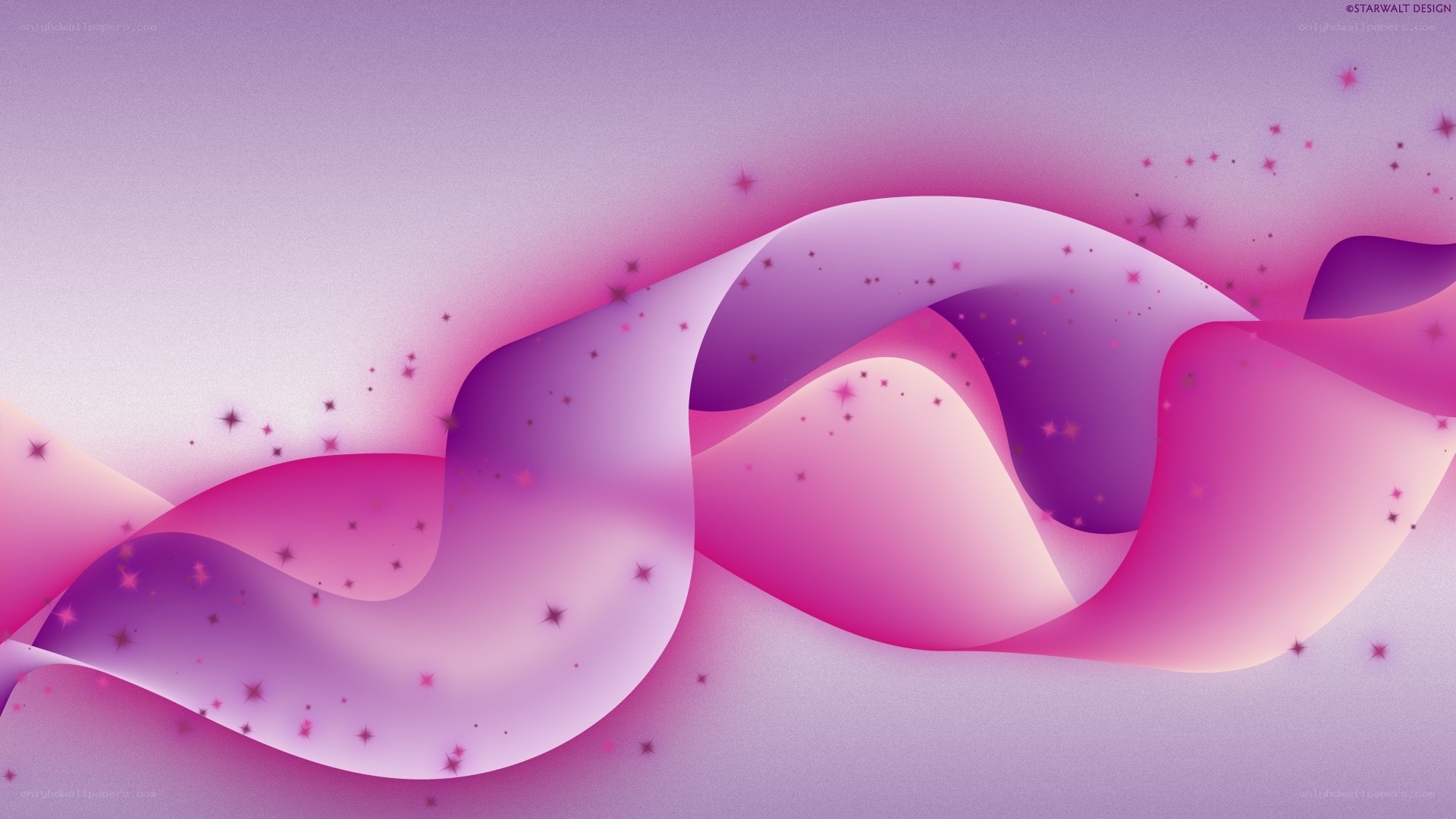 purple wave abstract design