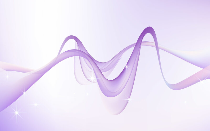 Purple Wavy Lines