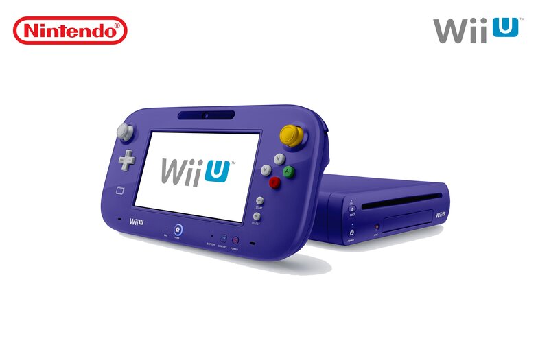 Purple Wii U Console
