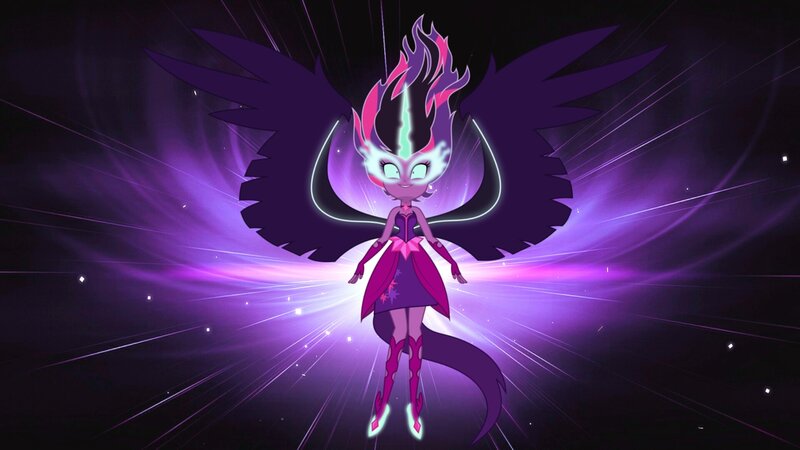 Purple Winged Character