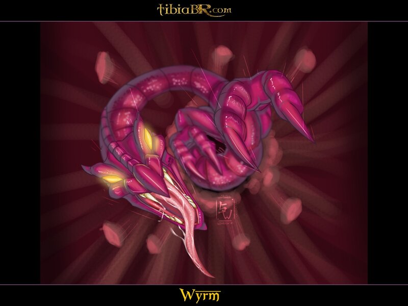 Purple Worm Creature