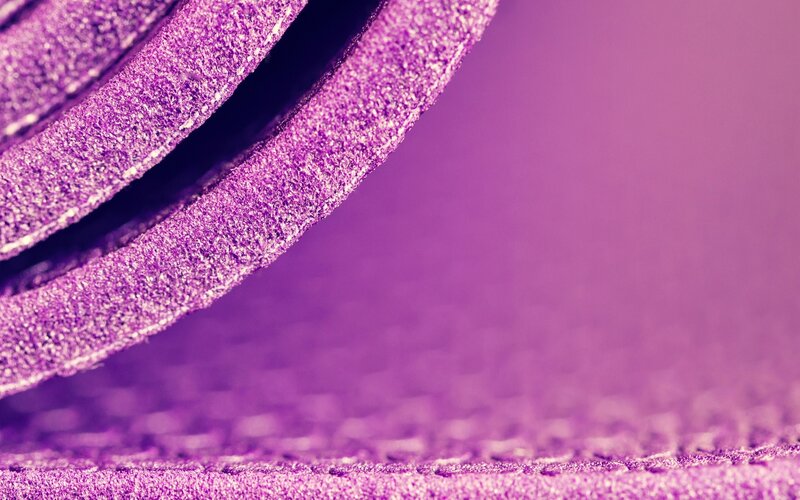 purple yoga mat texture