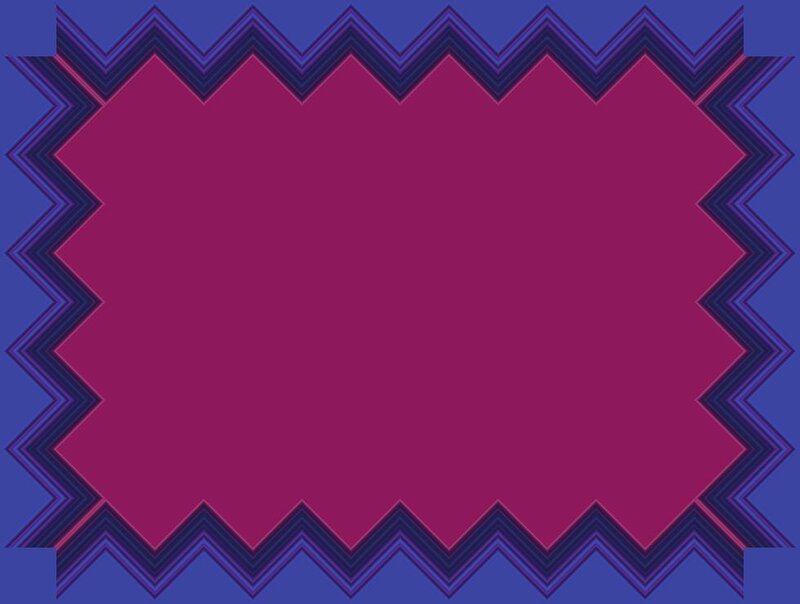 purple zigzag border design