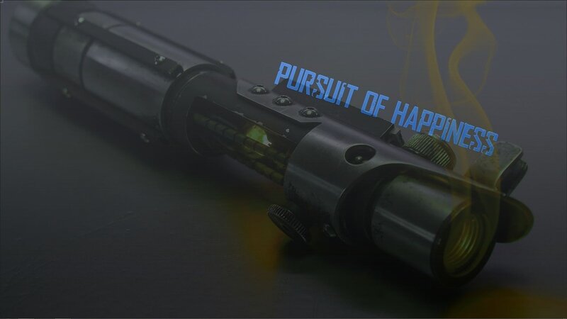 Pursuit of Happiness lightsaber
