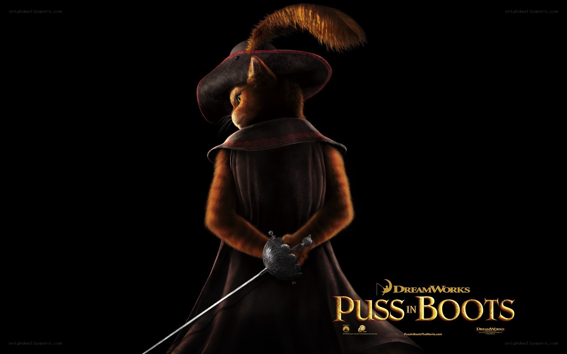 Puss in Boots character poster
