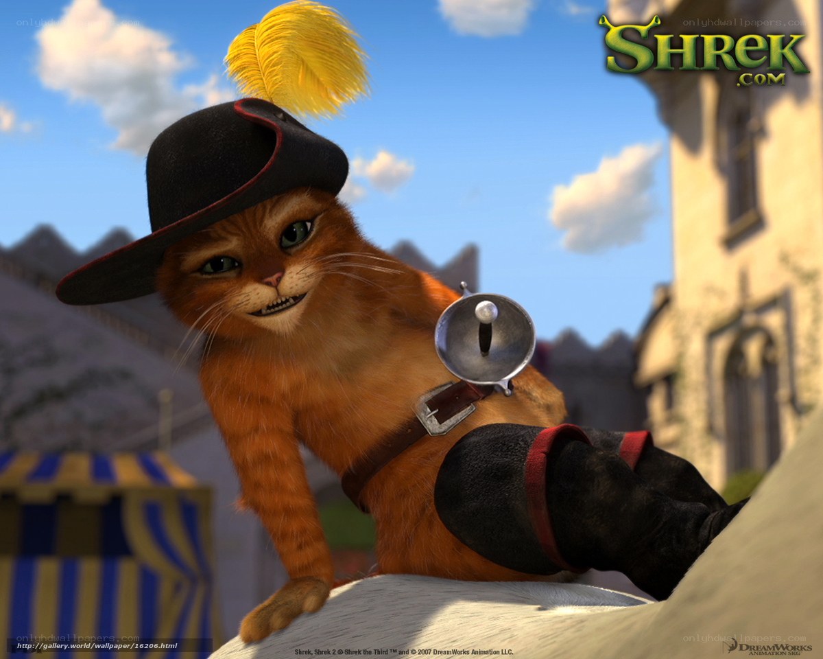 Puss in Boots from Shrek
