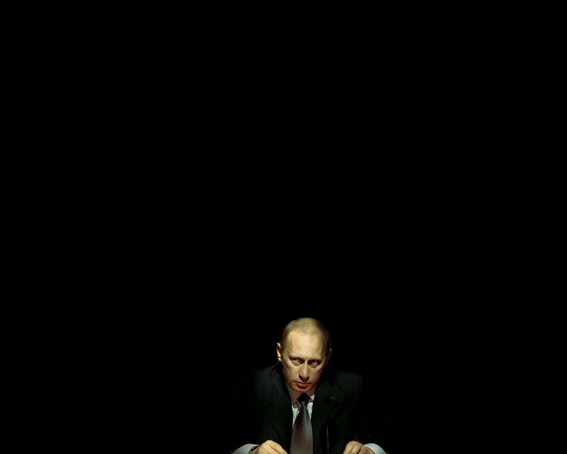 Putin at a press conference