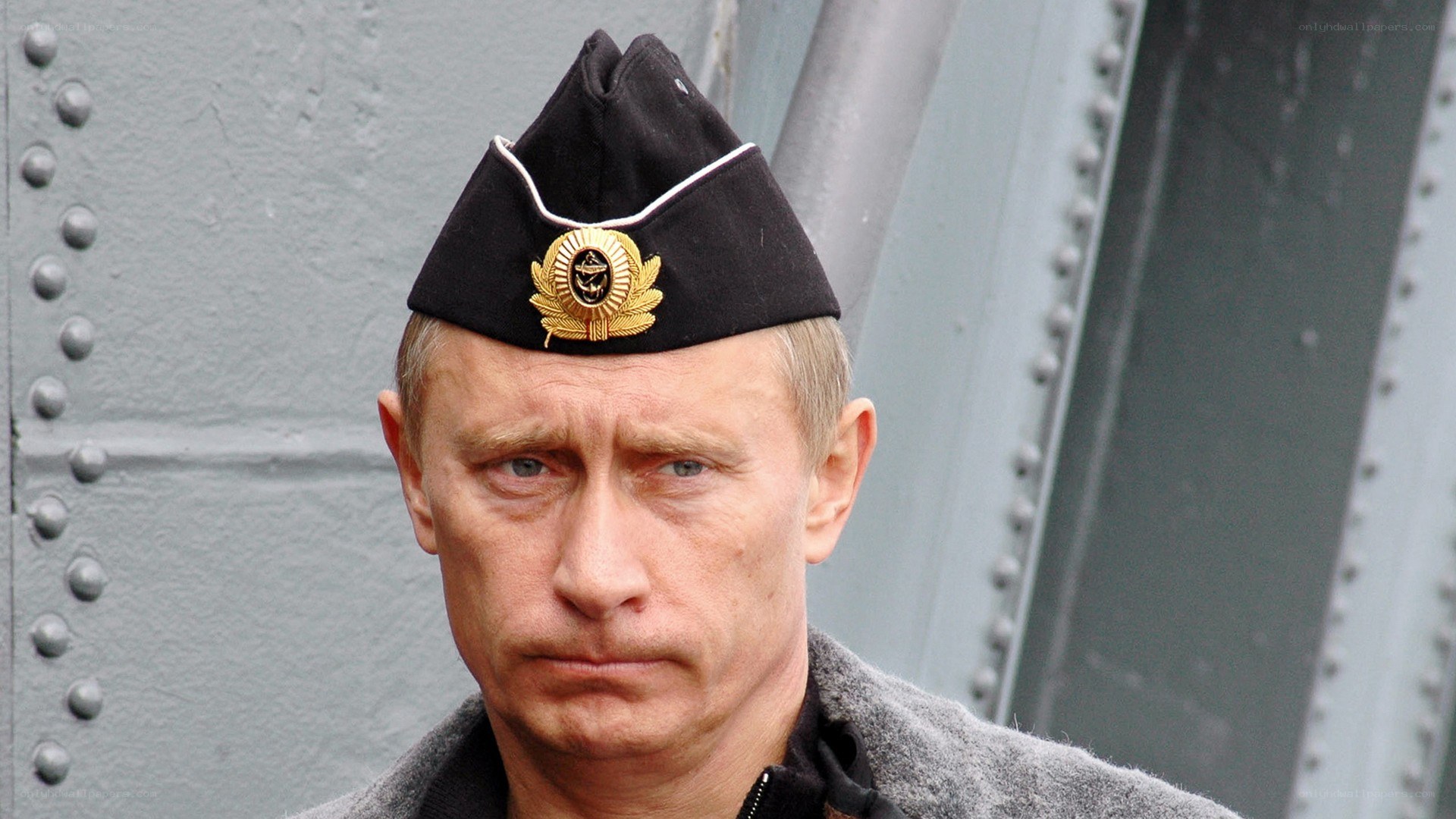 Putin in military uniform