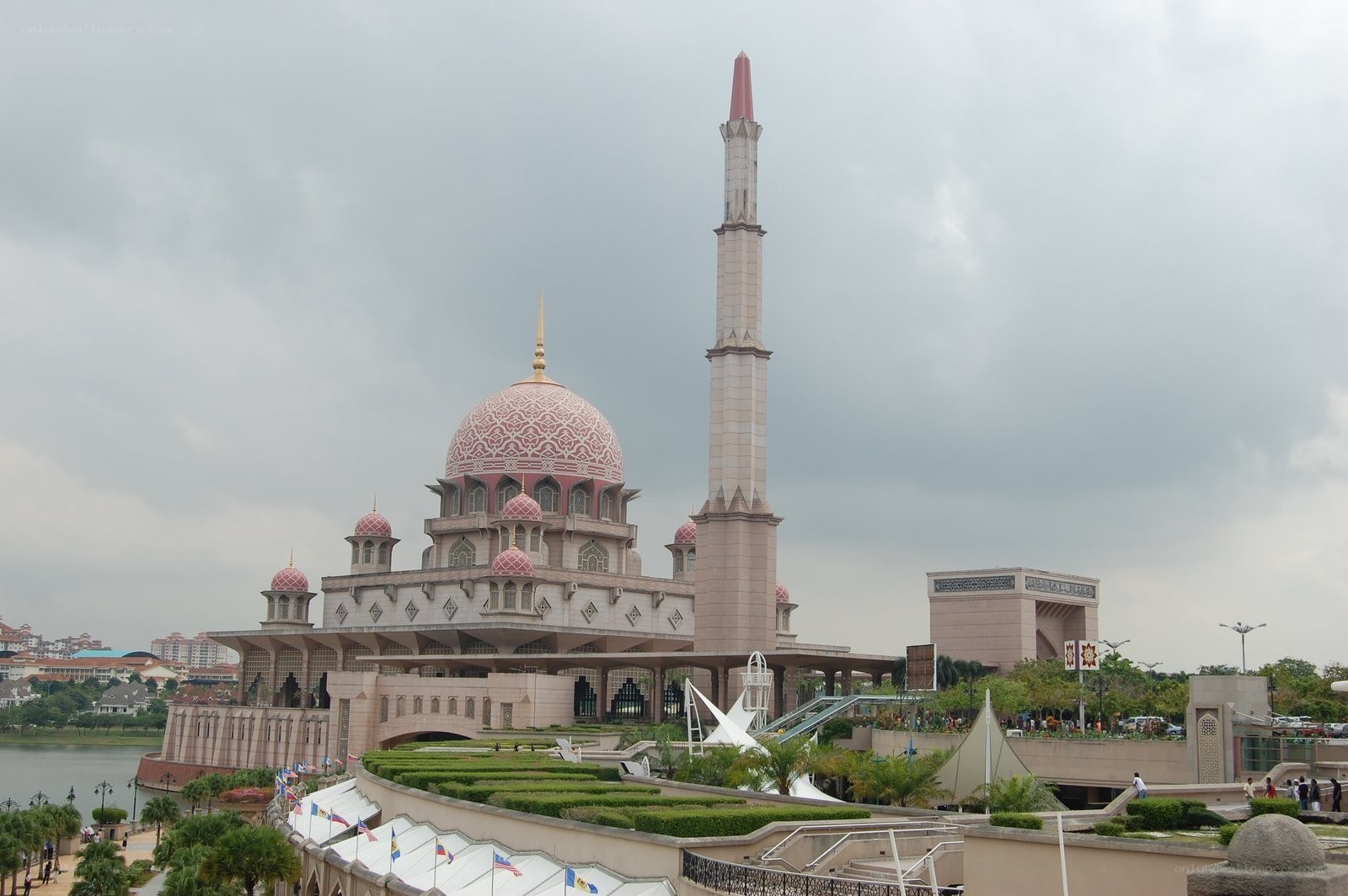 Putra Mosque in Kuala Lumpur