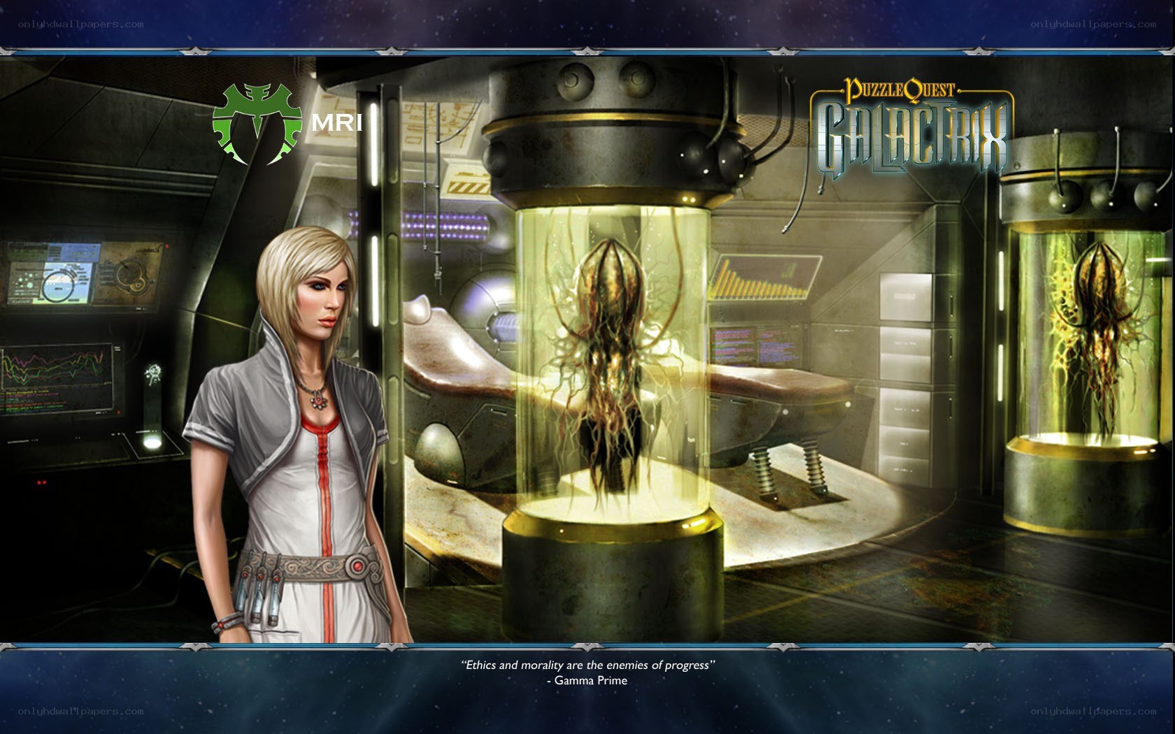 Puzzle Quest: Galactrix scene