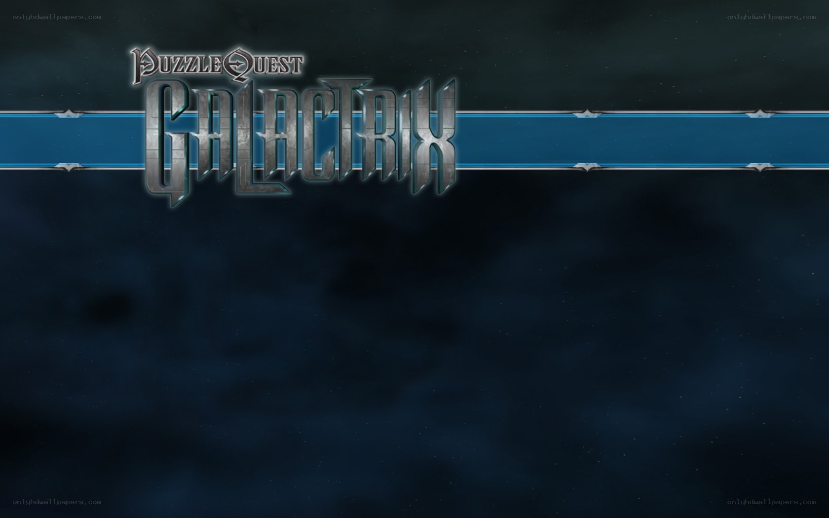 Puzzle Quest Galactrix title screen