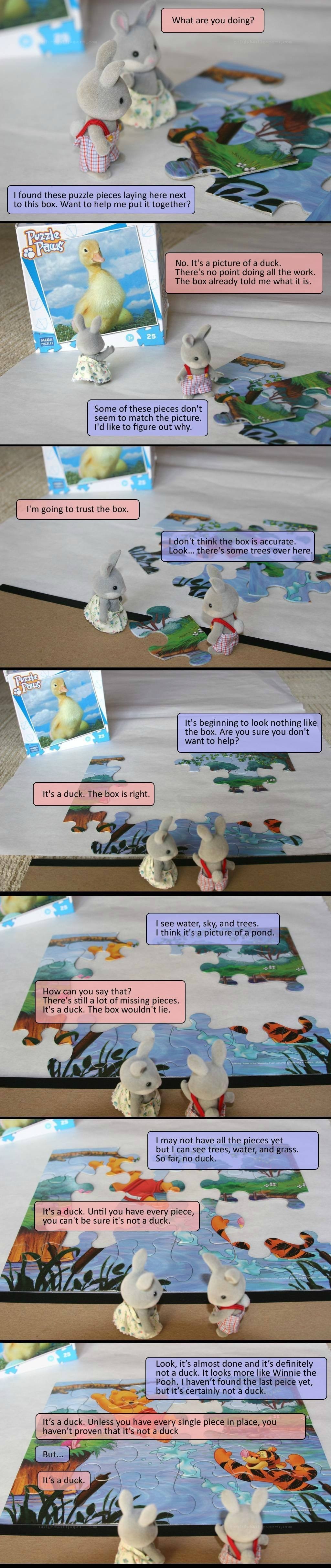 puzzle-solving dilemma