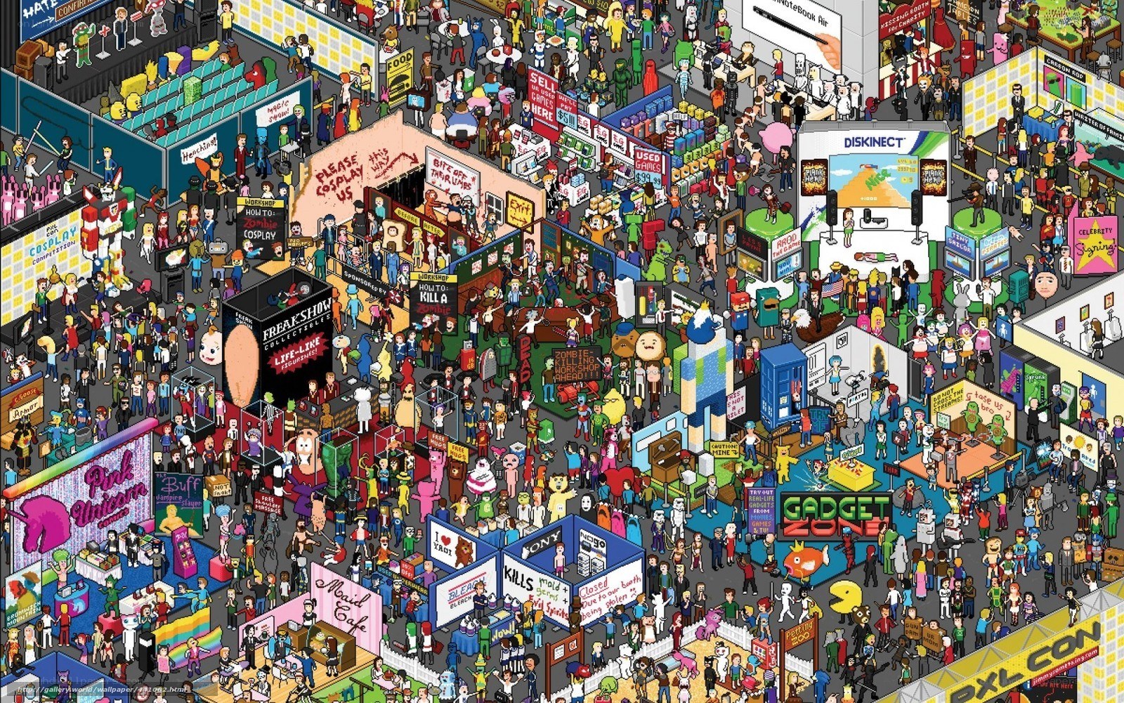 PXL CON convention chaos