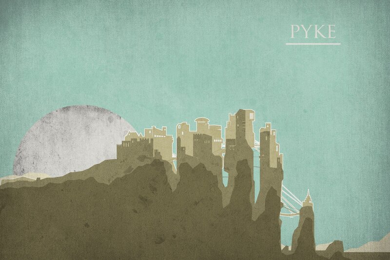 Pyke cityscape illustration