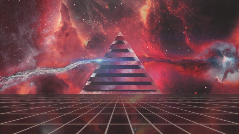 Pyramid in Space