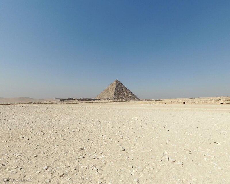 Pyramid in the desert