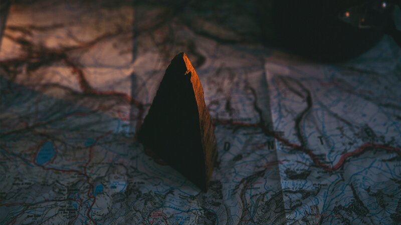Pyramid on Map